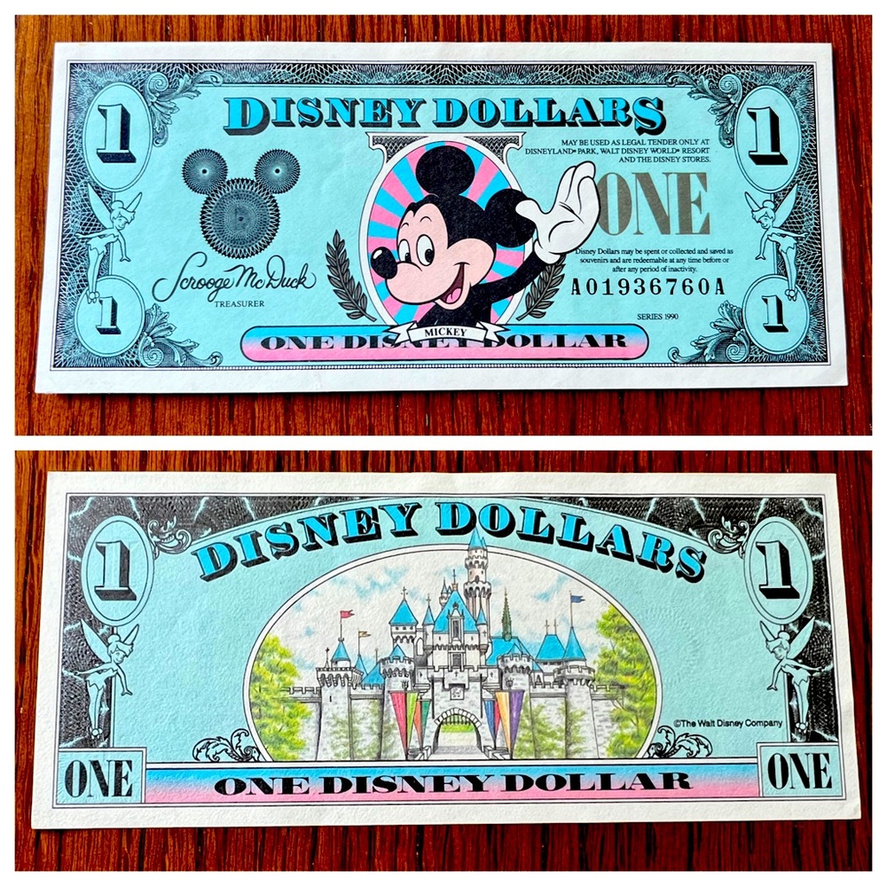 Disney Dollar Series 1990 (WA)